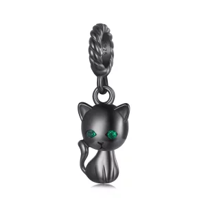 (imagen para) Colgante de gato estilo Pandora - SCX122-D