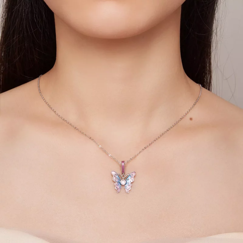 (imagen para) Colgante de hada mariposa estilo Pandora - SCC2472 - Ver 6
