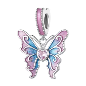 (imagen para) Colgante de hada mariposa estilo Pandora - SCC2472