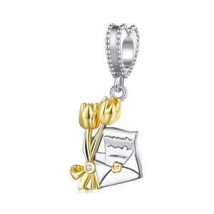 (imagen para) Colgante de invitación estilo Pandora - BSC864