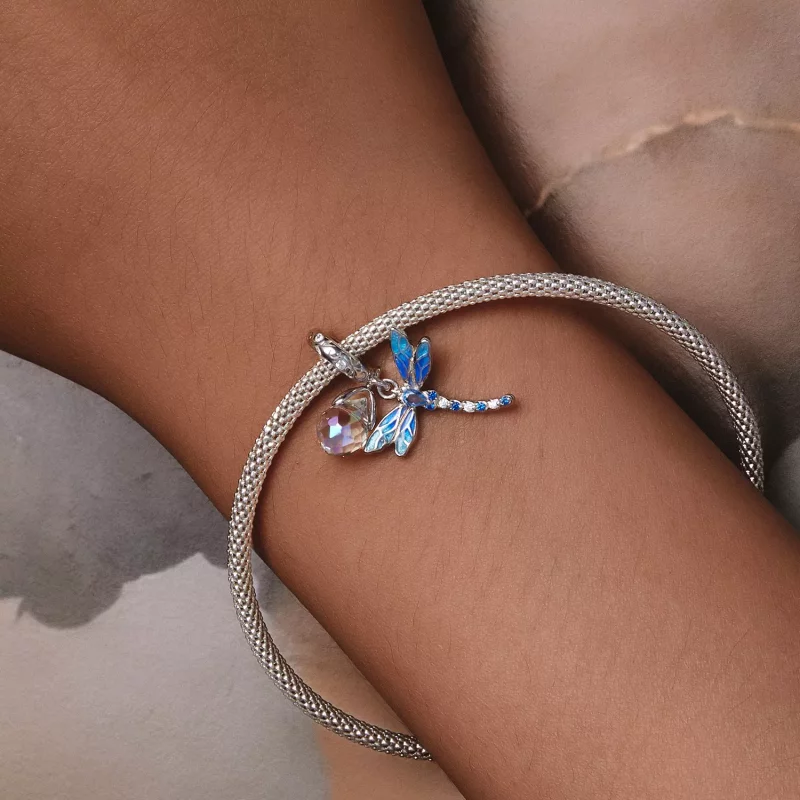 (imagen para) Colgante de libélula estilo Pandora - SCC2597 - Ver 7