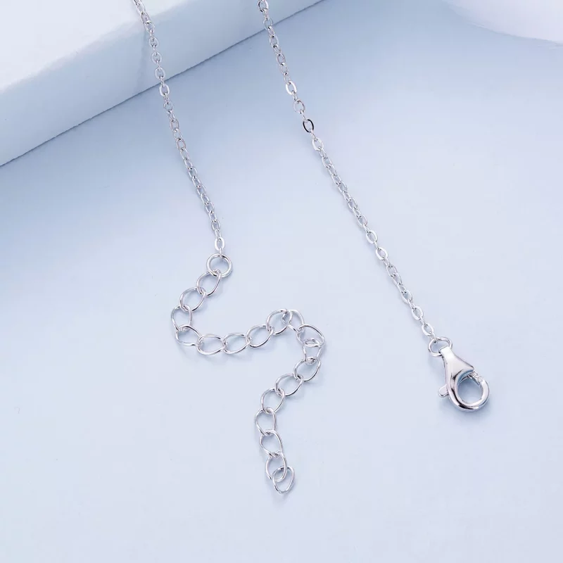 (imagen para) Collar de estilo Pandora Lirio del Valle - BSN357 - Ver 4