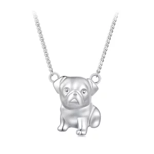 (imagen para) Collar estilo Pandora de Pug - BSN354