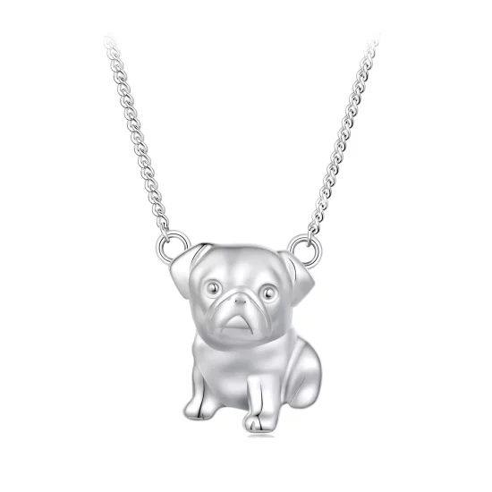 (imagen para) Collar estilo Pandora de Pug - BSN354