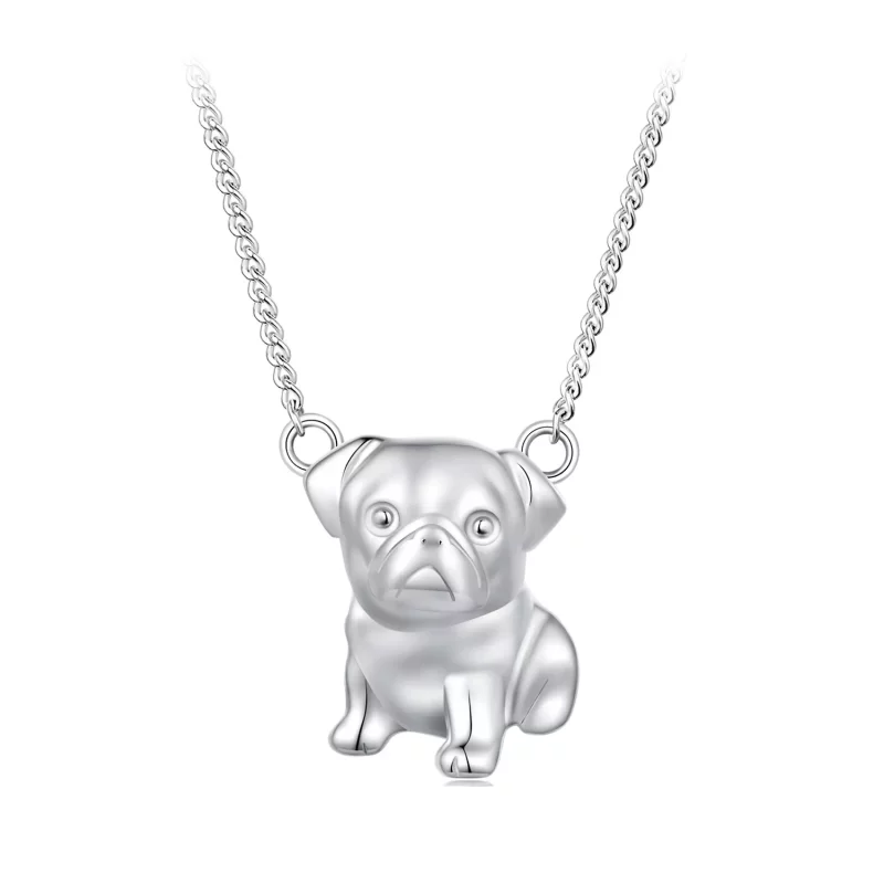 (imagen para) Collar estilo Pandora de Pug - BSN354