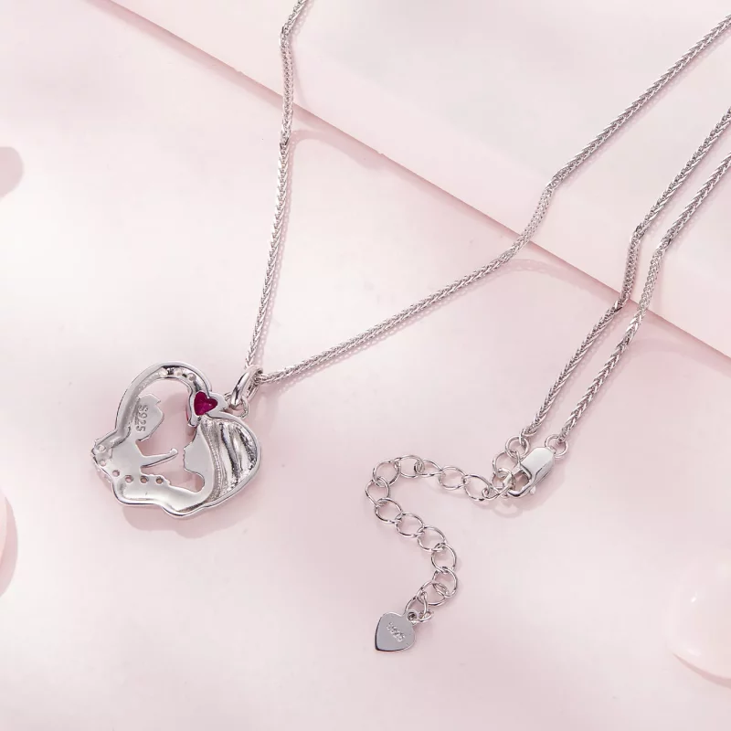 (imagen para) Collar estilo Pandora Madre e Hijo - BSN323 - Ver 4