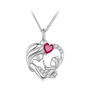 (imagen para) Collar estilo Pandora Madre e Hijo - BSN323