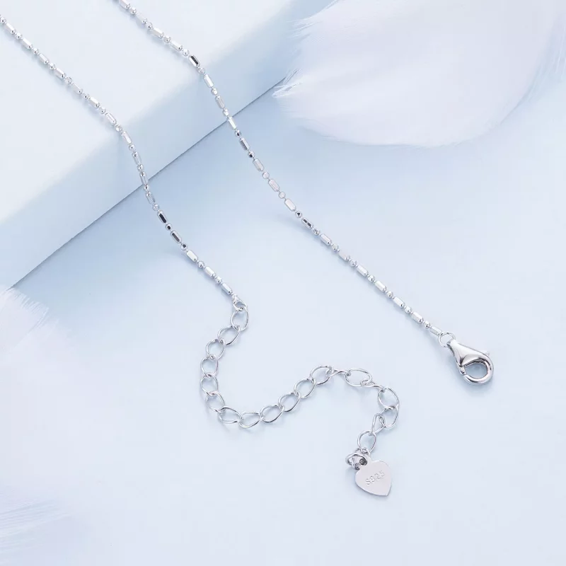 (imagen para) Collar inteligente estilo Pandora con mariposa - BSN352 - Ver 4