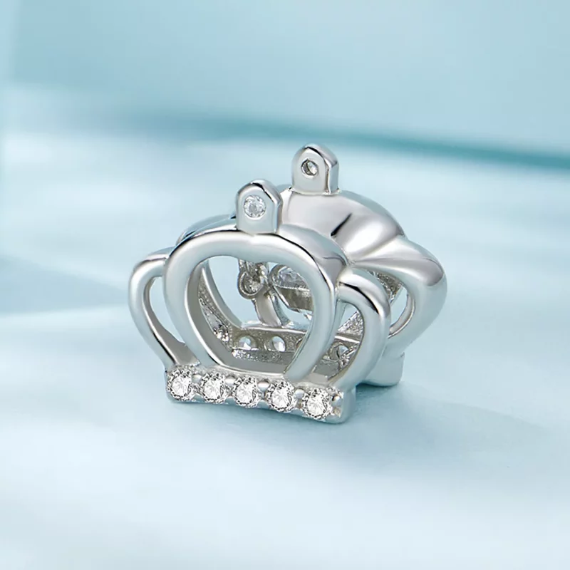 (imagen para) Dije estilo Pandora con charm de corona - SCC2589 - Ver 2