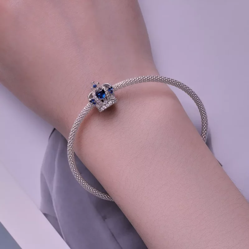 (imagen para) Encanto de Corona al estilo de Pandora - BSC835 - Ver 6