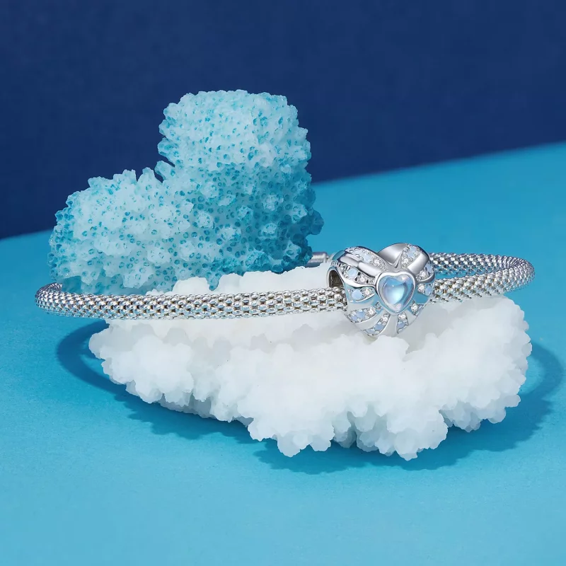 (imagen para) Encanto estilo Pandora Corazón de Ilusión - BSC918 - Ver 5