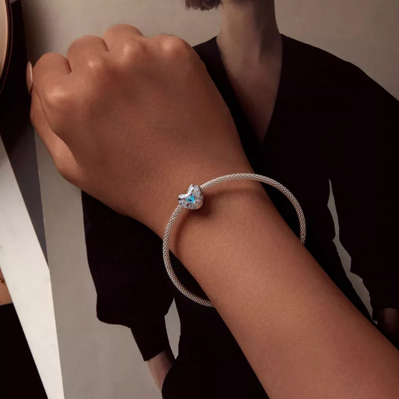 (imagen para) Encanto estilo Pandora Corazón de Ilusión - BSC918 - Ver 6