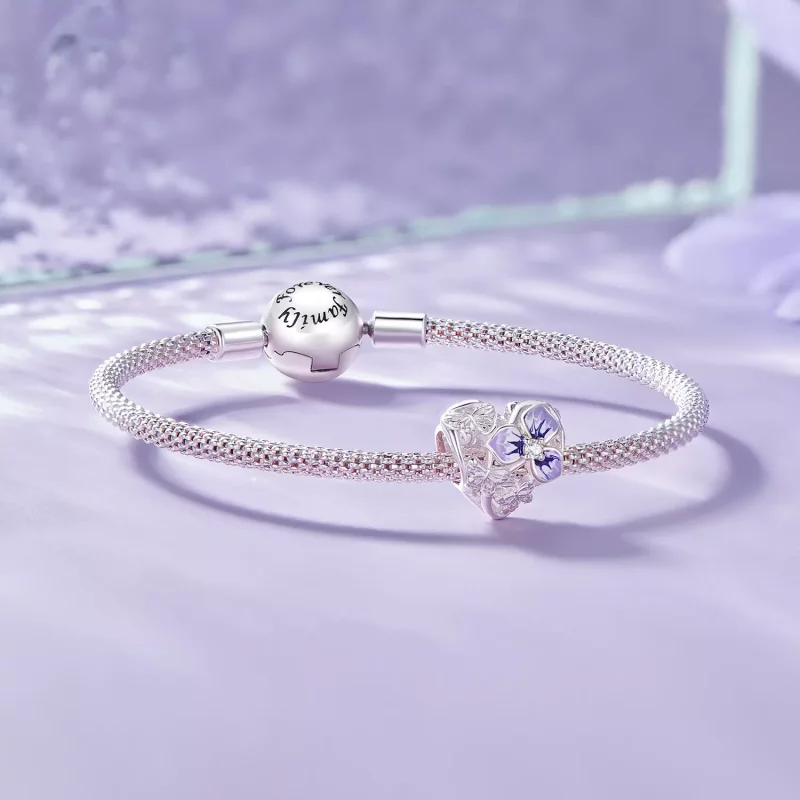 (imagen para) Encanto estilo Pandora de Pensamiento - SCC2585 - Ver 5