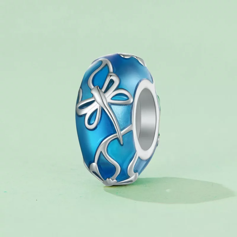 (imagen para) Espaciador de estilo Pandora con libélula - SCC2600 - Ver 2