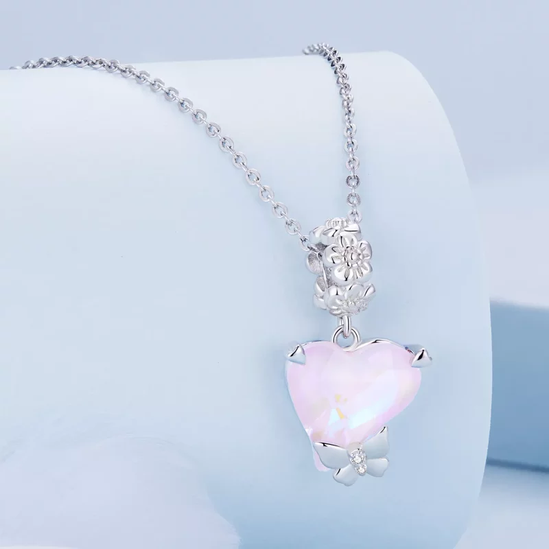 (imagen para) Estilo Pandora Charm de Mariposa Mocha - BSC809 - Ver 2