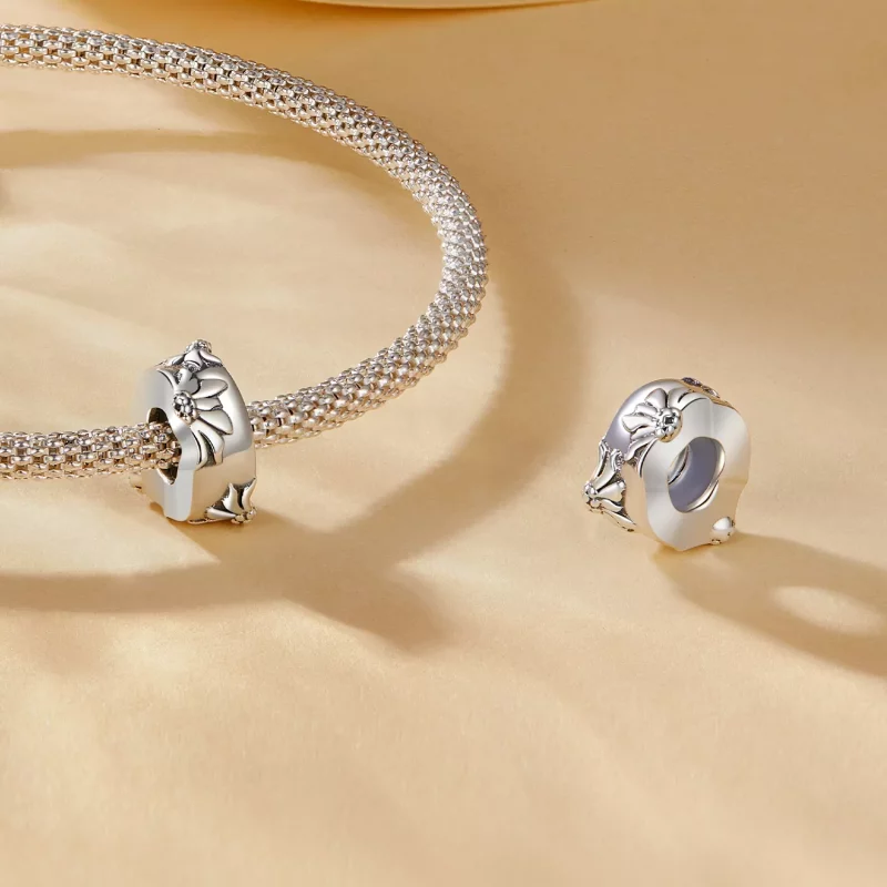(imagen para) Estilo Pandora Clip Margarita Silvestre - SCC2574 - Ver 4