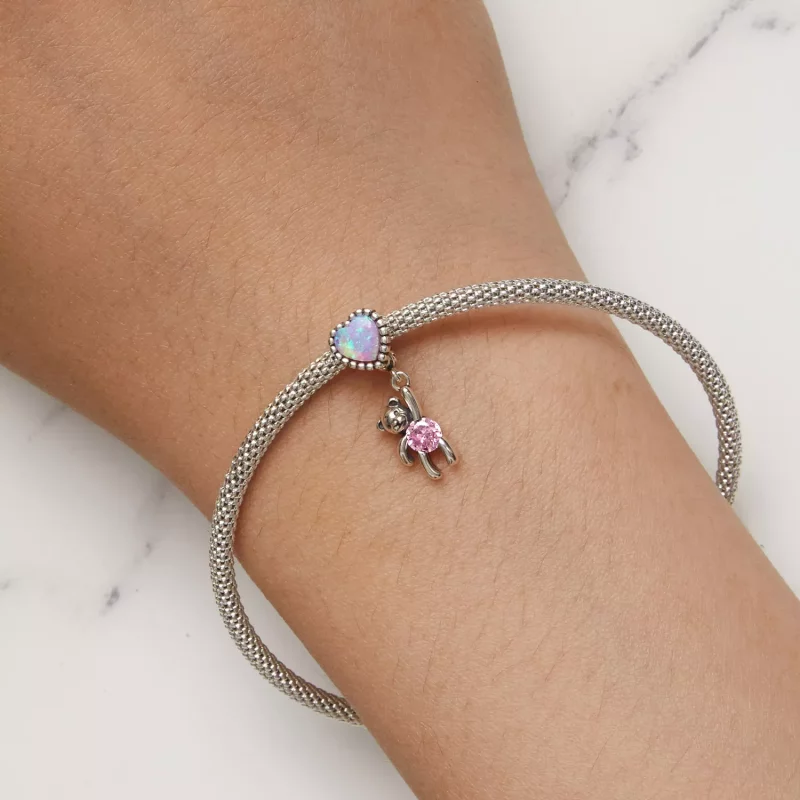 (imagen para) Estilo Pandora - Colgante de Oso - SCC2591 - Ver 8