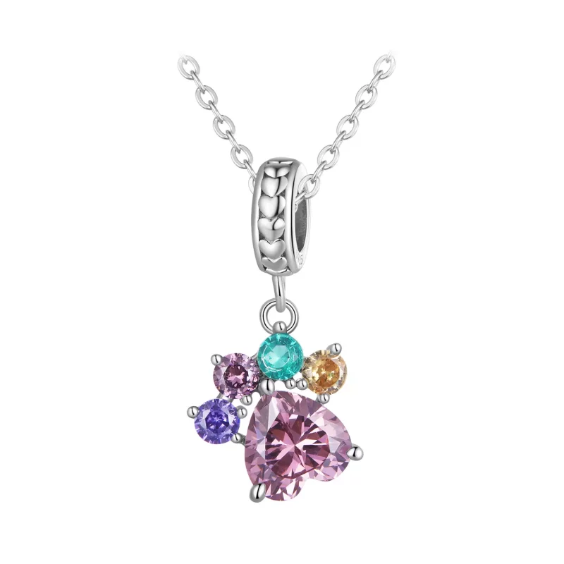 (imagen para) Estilo Pandora Colorido y Lindo Colgante de Garra - SCC2478 - Ver 6