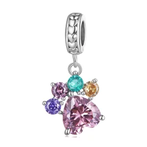 (imagen para) Estilo Pandora Colorido y Lindo Colgante de Garra - SCC2478
