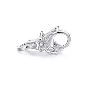 (imagen para) Estilo Pandora Doble Mosquetón de Mariposa - BSP022