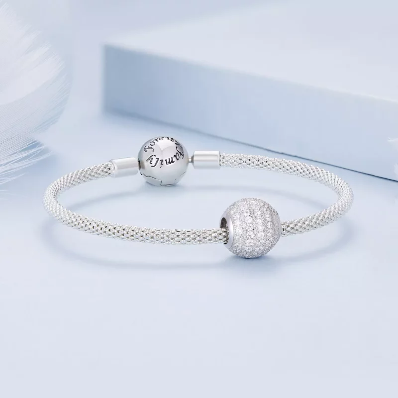 (imagen para) Estilo Pandora lleno de amuletos de la suerte - BSC884-A - Ver 5