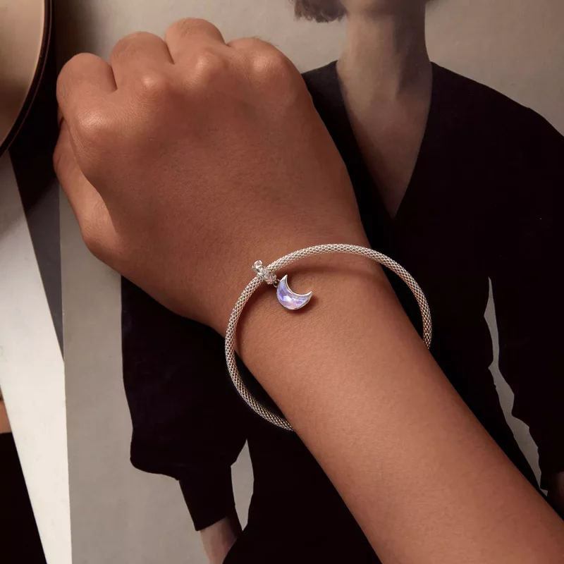 (imagen para) Estilo Pandora Moonlight Dangle - SCC2623 - Ver 5