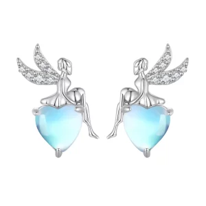 (imagen para) Estos son los Pendientes de Estilo Elfos Pandora - BSE796