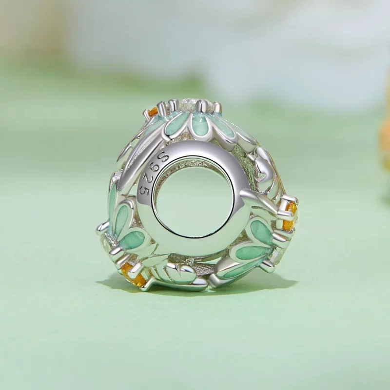 (imagen para) Pandora Estilo Abalorio Margarita Abeja - BSC895 - Ver 3