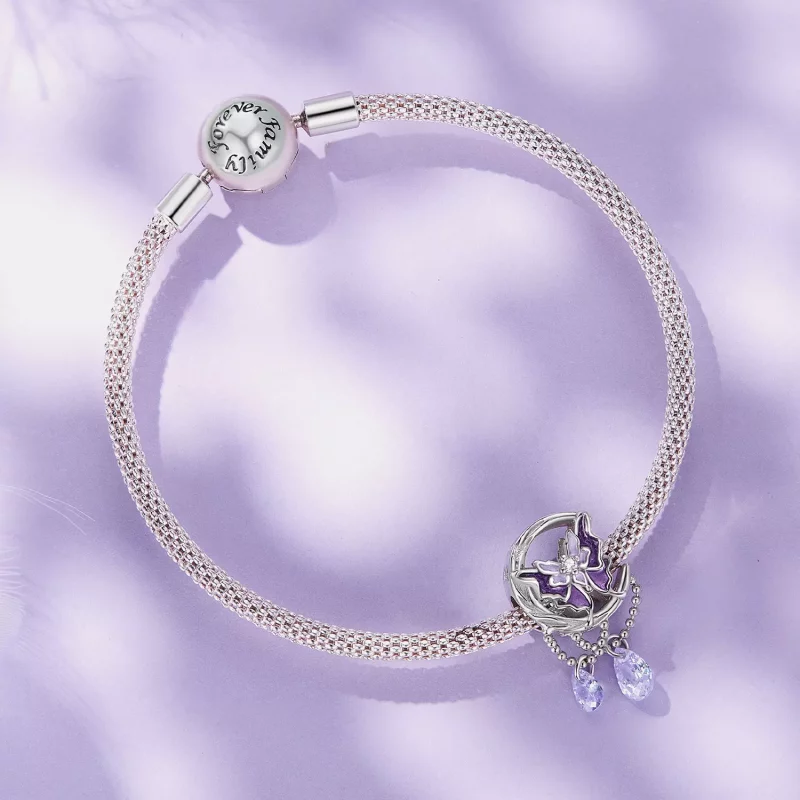 (imagen para) Pandora Estilo Encanto de Mariposa Lunar - SCC2545 - Ver 3