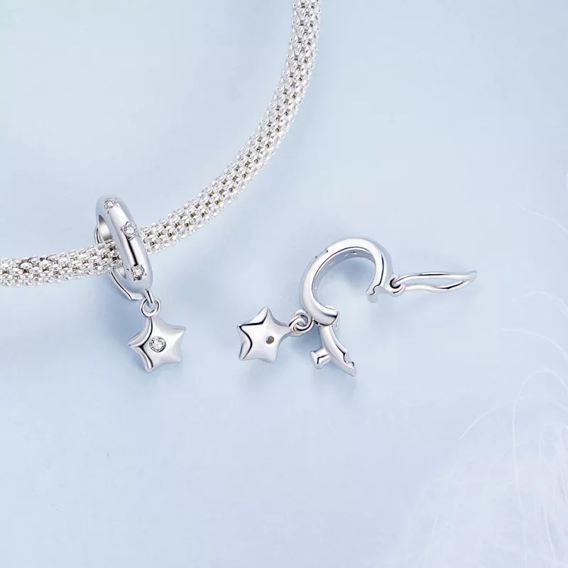 (imagen para) Pandora Estilo Estrella Universal Hebilla Espaciadora - BSC889 - Ver 4