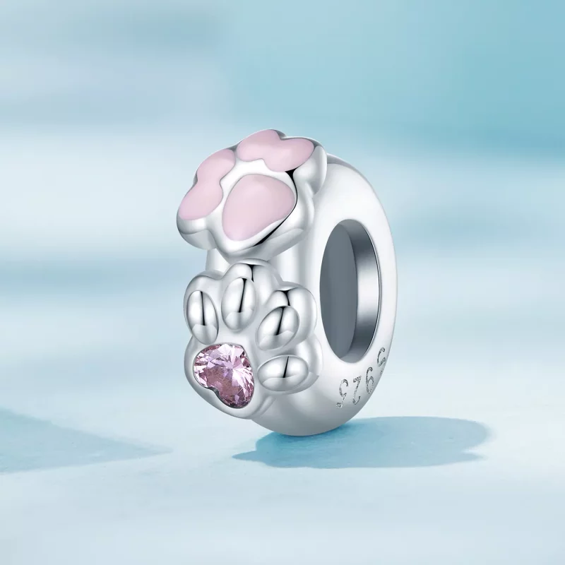 (imagen para) Pandora Estilo Garra de Gato Separador de Silicona - SCC2515 - Ver 2