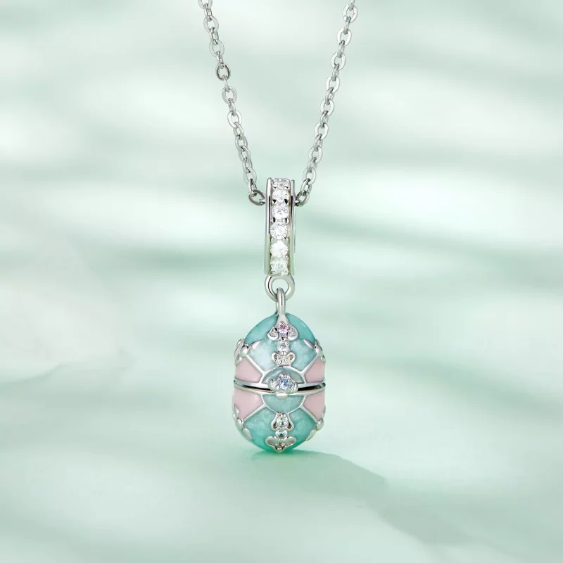 (imagen para) Pandora Estilo Huevo de Pascua Dangling - BSC779 - Ver 2