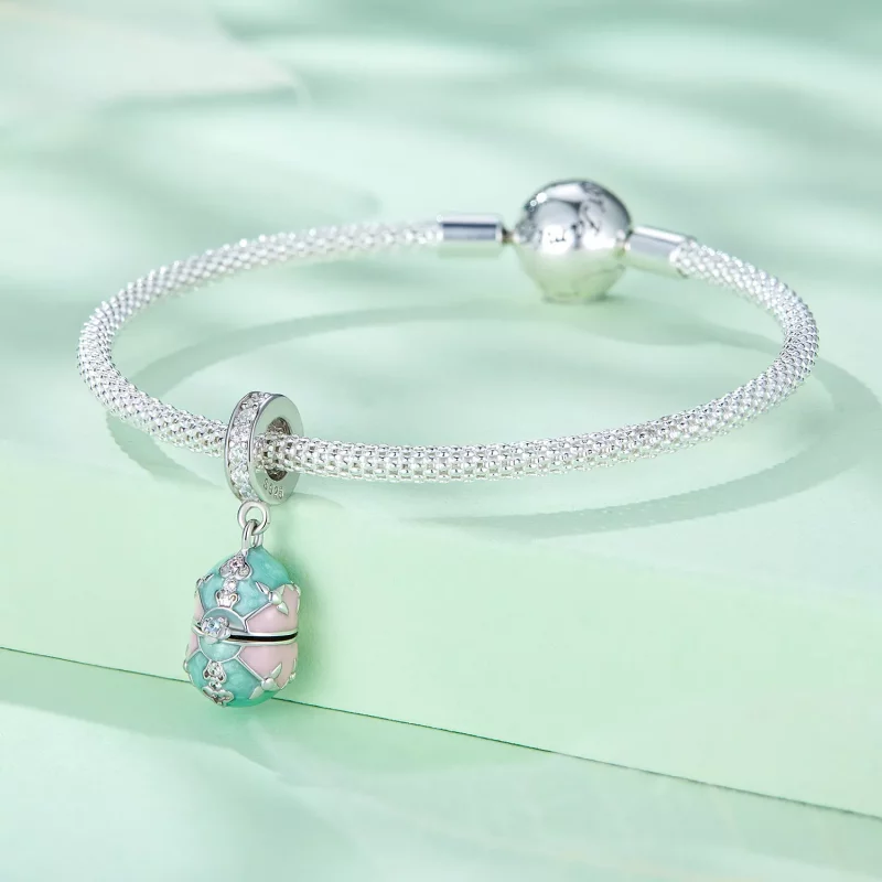 (imagen para) Pandora Estilo Huevo de Pascua Dangling - BSC779 - Ver 4