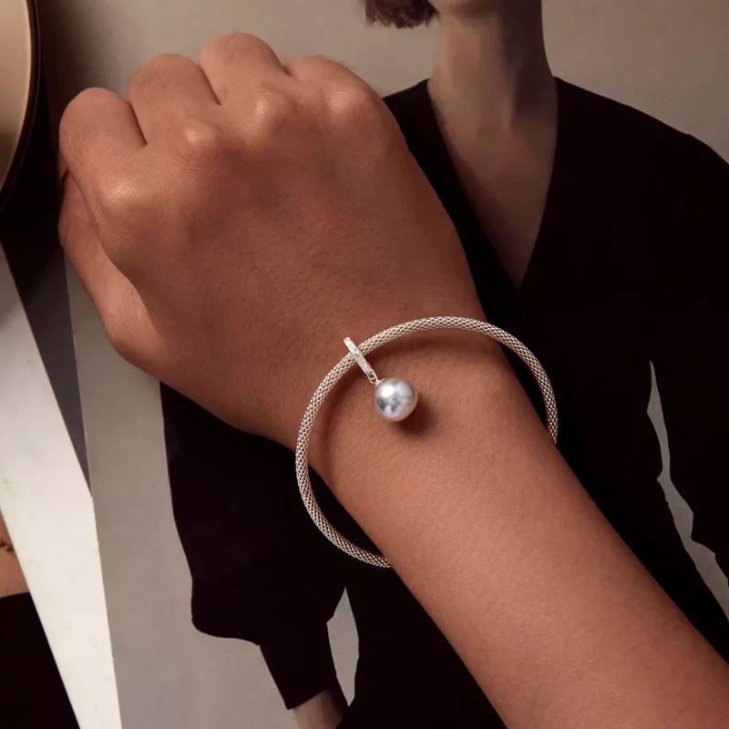 (imagen para) Pandora Estilo Lágrimas del Mar Dangle - SCC2617 - Ver 5