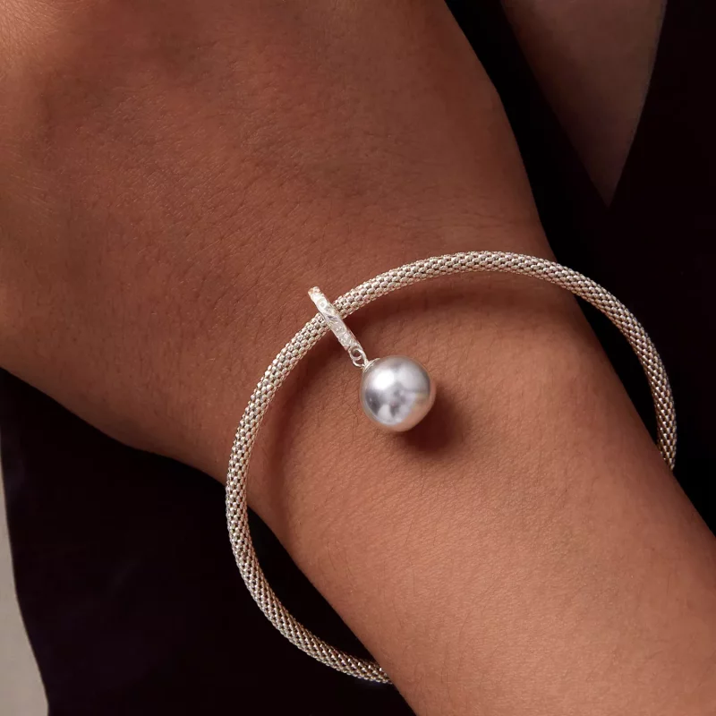 (imagen para) Pandora Estilo Lágrimas del Mar Dangle - SCC2617 - Ver 6