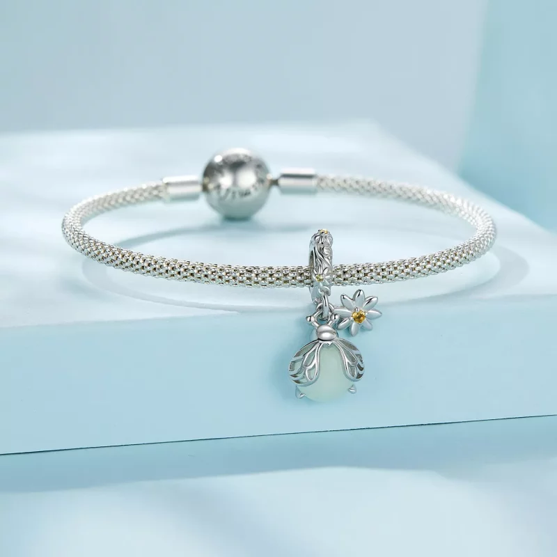(imagen para) Pandora Estilo Luciérnaga Luminosa Colgante - SCC2615 - Ver 3