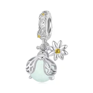 (imagen para) Pandora Estilo Luciérnaga Luminosa Colgante - SCC2615