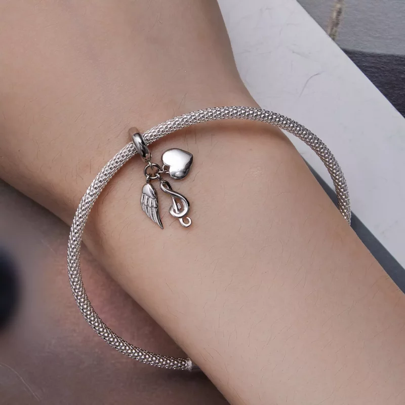 (imagen para) Pandora Estilo Nota Colgante - BSC814 - Ver 5
