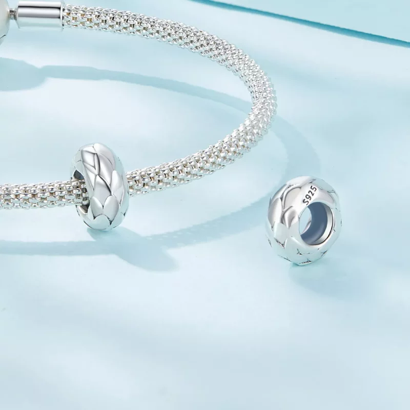 (imagen para) Pandora Estilo Pluma Espaciador de Silicona - SCC2564 - Ver 4