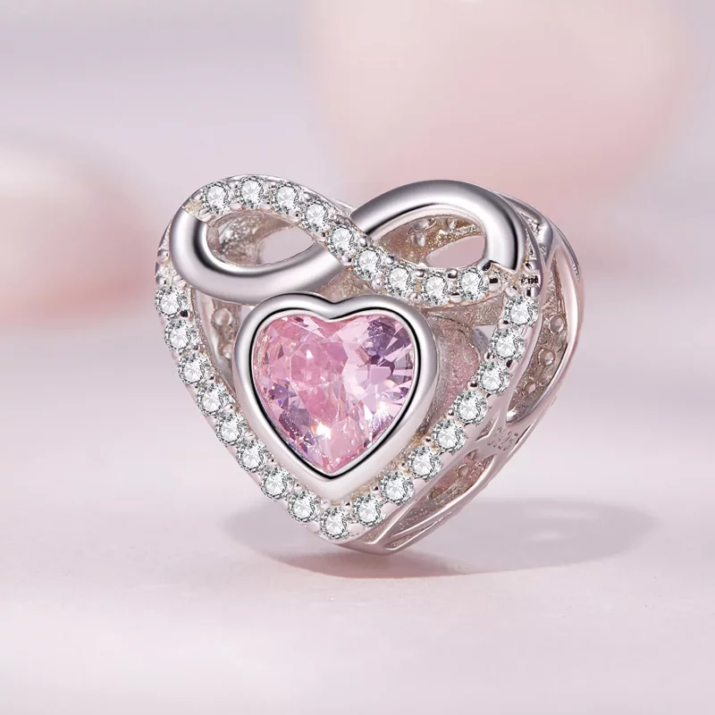 (imagen para) Pandora Style Encanto de Corazón Eterno - BSC826 - Ver 2