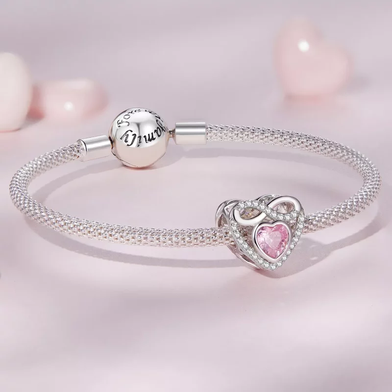 (imagen para) Pandora Style Encanto de Corazón Eterno - BSC826 - Ver 5