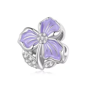 (imagen para) Pandora Style Encanto de Flor Morada - BSC890