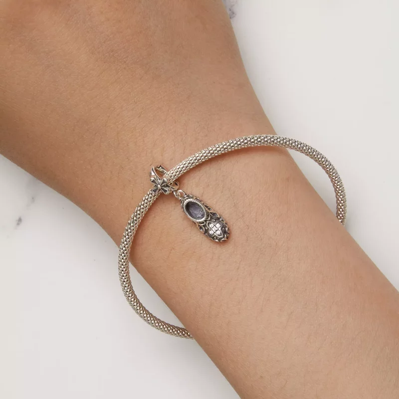 (imagen para) Pendiente de zapatos con patrón exquisito de estilo Pandora - SCC2573 - Ver 8