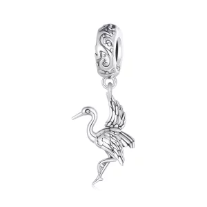 (imagen para) Pendiente estilo Pandora con grúa colgante - SCC2634