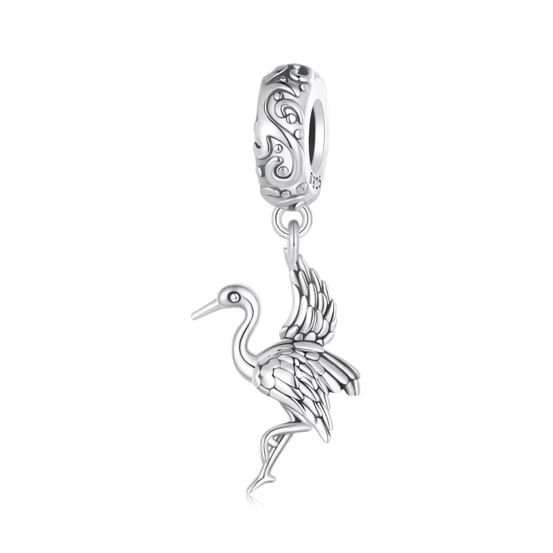 (imagen para) Pendiente estilo Pandora con grúa colgante - SCC2634