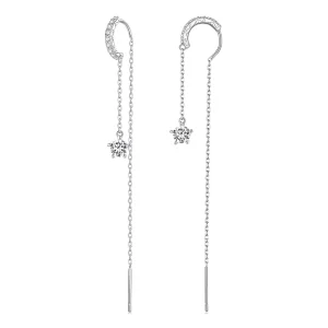 (imagen para) Pendientes colgantes exquisitos de estilo Pandora - BSE830