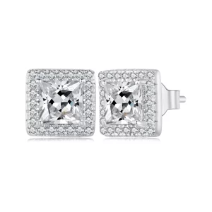 (imagen para) Pendientes de Estilo Pandora de Lujo Ligero - BSE895