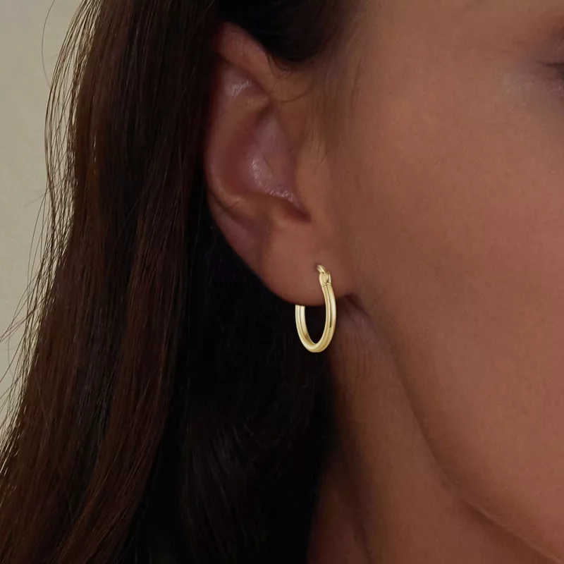 (imagen para) Pendientes de plata estilo PANDORA - SCE1608-MB - Ver 6