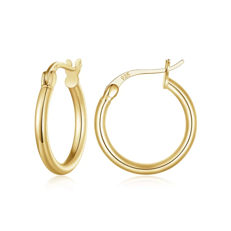 (imagen para) Pendientes de plata estilo PANDORA - SCE1608-MB