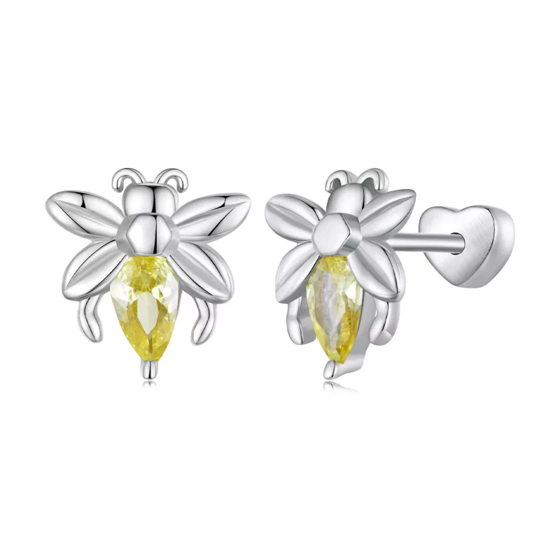 (imagen para) Pendientes Pandora Style Bee Two Wear Studs - SCE1580 - Ver 8